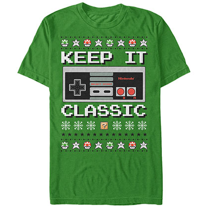 Nintendo Ugly Controller Green T-Shirt