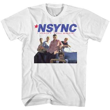 NSYNC I Want You Back Tshirt