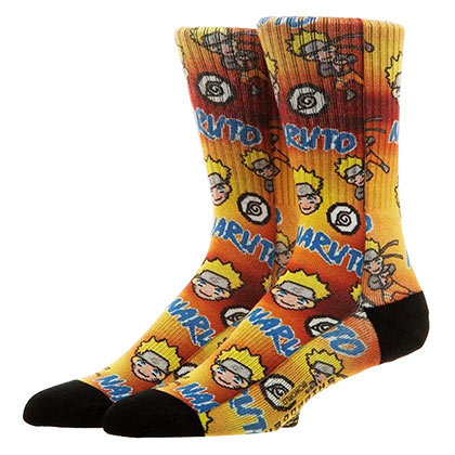 Naruto Men's Crew Socks