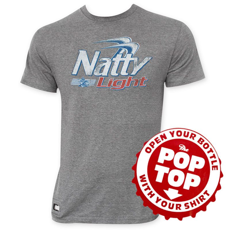 natty light t shirt