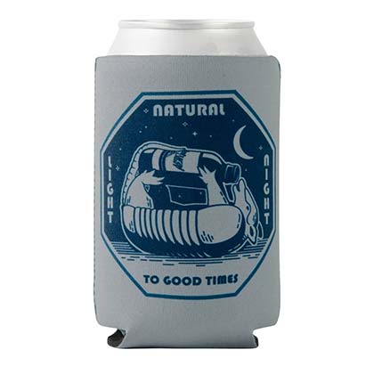 Natural Light To Good Times Rowdy Gentleman Beer Cooler Insulator