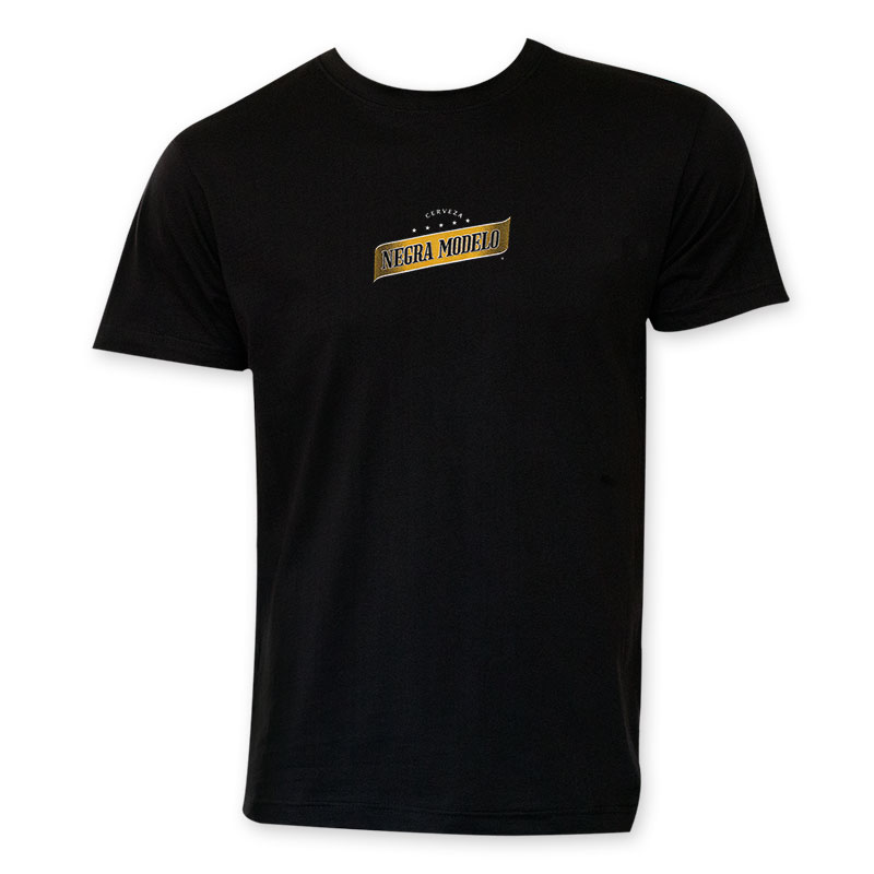 Negra Modelo Men's Black Beer Logo T-Shirt