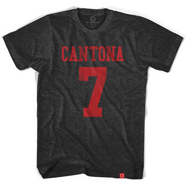 Eric Cantona Manchester United 7 T-Shirt PLACEHOLDER