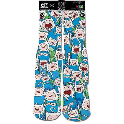 Adventure Time Kids Finn White Socks