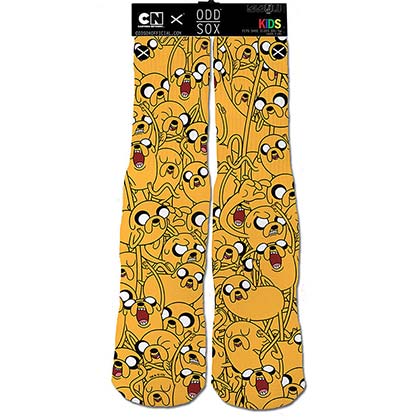 Adventure Time Kids Jake Yellow Socks