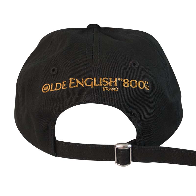 Olde English Black Dad Hat Olde English Black Dad Hat