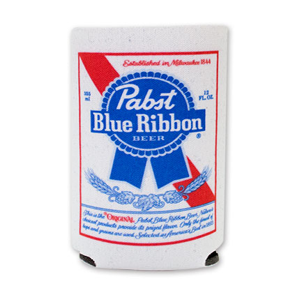 Pabst Blue Ribbon 12 Ounce Beer Can Cooler