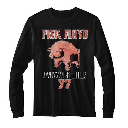 Pink Floyd Animals 77 Tour Long Sleeve Shirt
