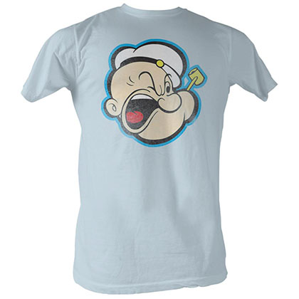 Popeye Head Color T-Shirt