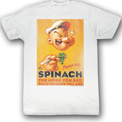 Popeye Spinach Style T-Shirt