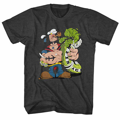 Popeye Woodhead Black T-Shirt