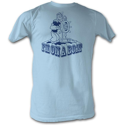 Popeye On A Boat T-Shirt