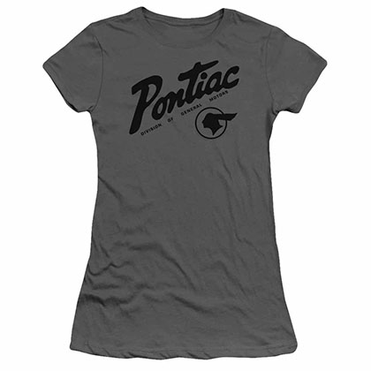 Pontiac Division Gray Juniors T-Shirt