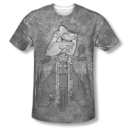 Popeye Rough Rider Sublimation T-Shirt
