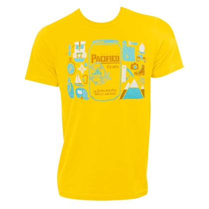 Pacifico Yellow Can Logo Tee Shirt