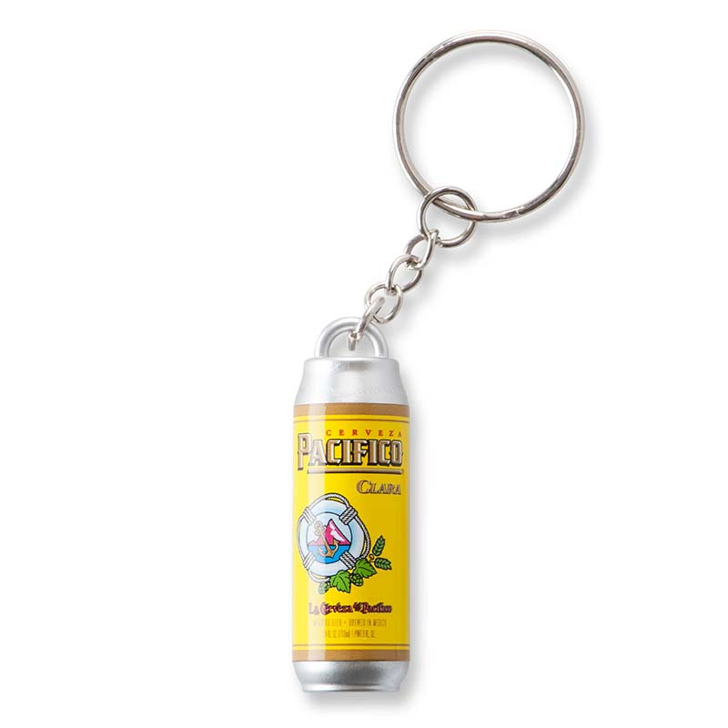 Pacifico Beer Can Keychain Pacifico Beer Can Keychain