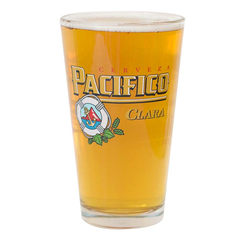 Pacifico Cerveza Pint Glass Pacifico Cerveza Pint Glass