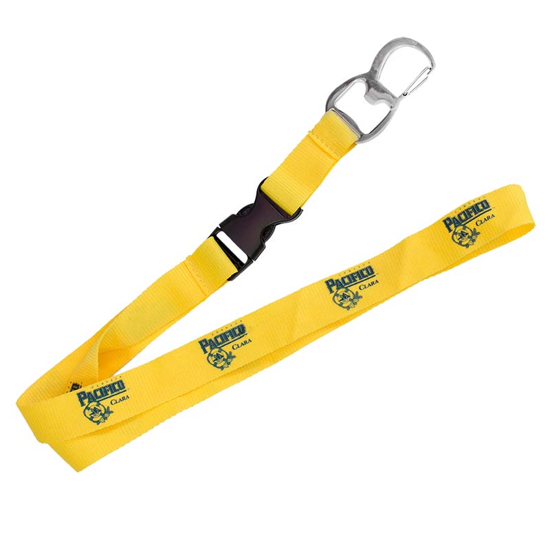Pacifico Beer Lanyard Bottle Opener Yellow Pacifico Beer Lanyard Bottle Opener Yellow