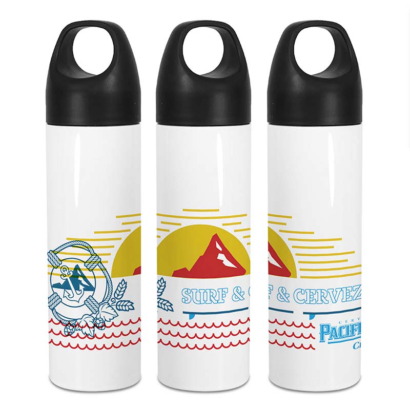Pacifico Water Bottle With Loop Pacifico Water Bottle With Loop