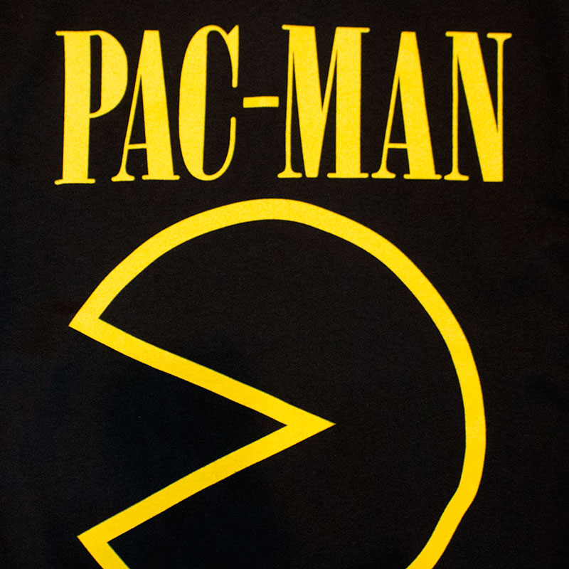 yellow pac man shirt