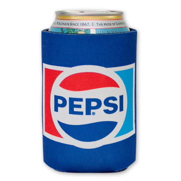 Pepsi Cola Blue Can Cooler