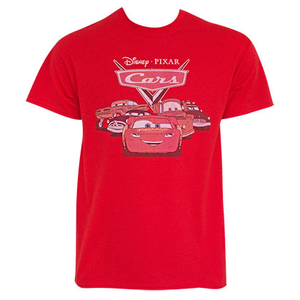 Cars Classic Logo Red Tee Shirt