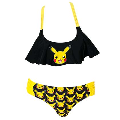 Pokemon Pikachu Ruffle Bikini
