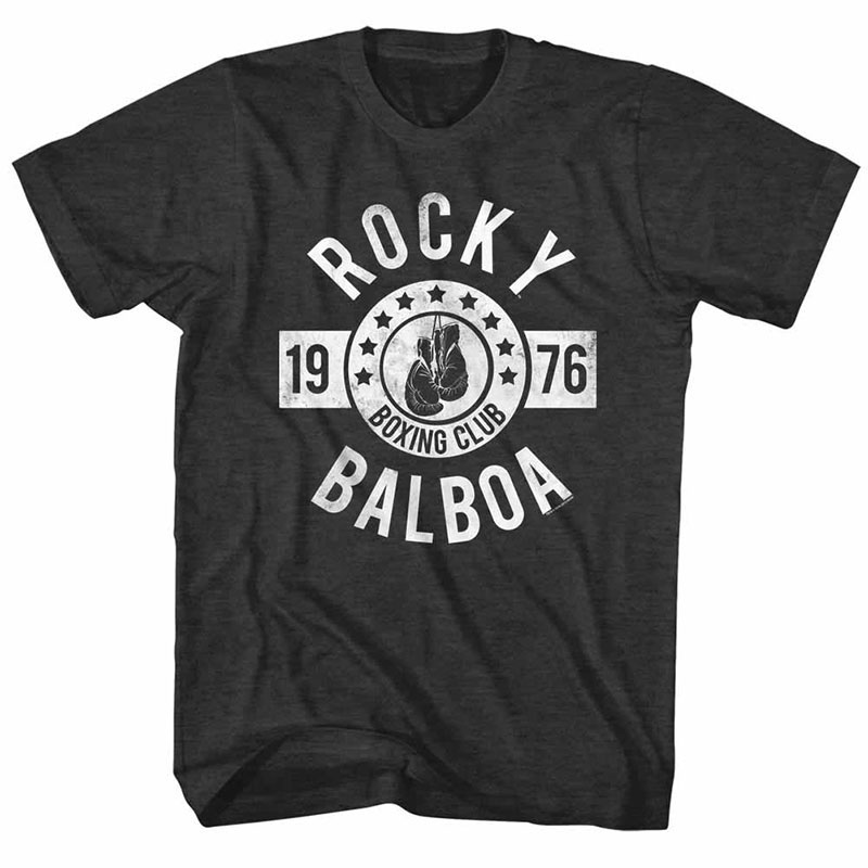 Rocky Boxing Club Black Tee Shirt