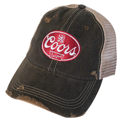 Coors Banquet Retro Brand Mesh Trucker Hat