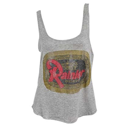 Rainier Retro Brand Premium Women's Gray Tank Top