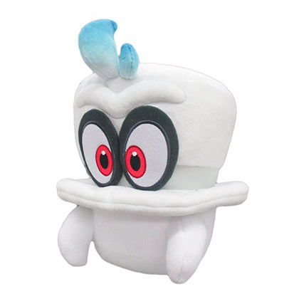 Nintendo Super Mario Bros. Odyssey White Cappy Plush Toy