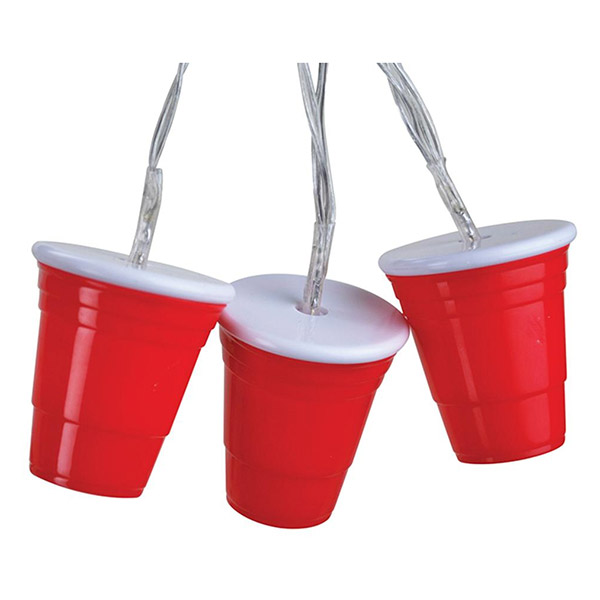 red solo cup string lights
