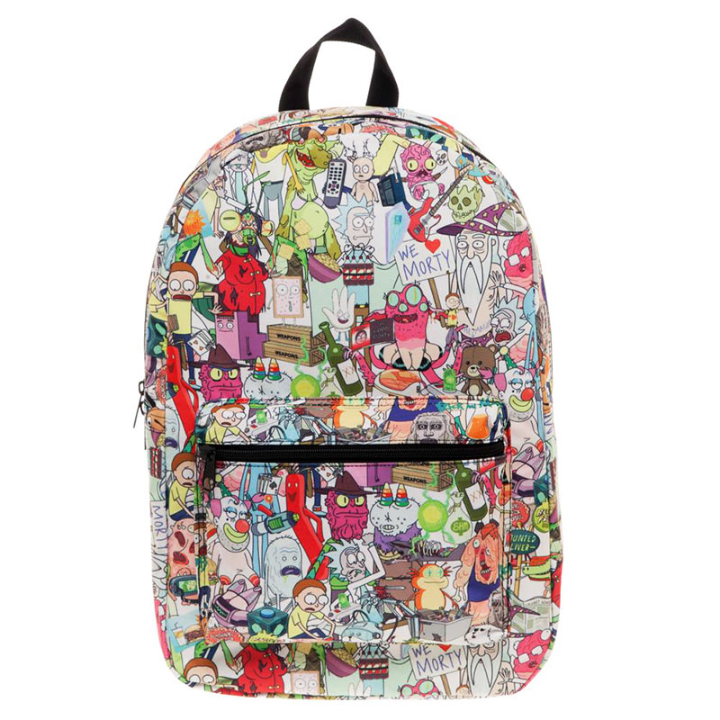 Rick and Morty All Over Print Sublimated Backpack