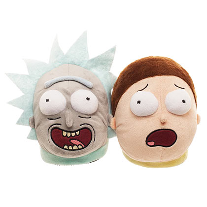 Rick and Morty Screaming Slippers