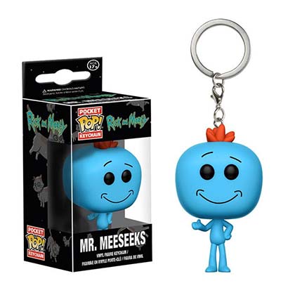 Funko Pop Rick And Morty Mr. Meeseeks Keychain