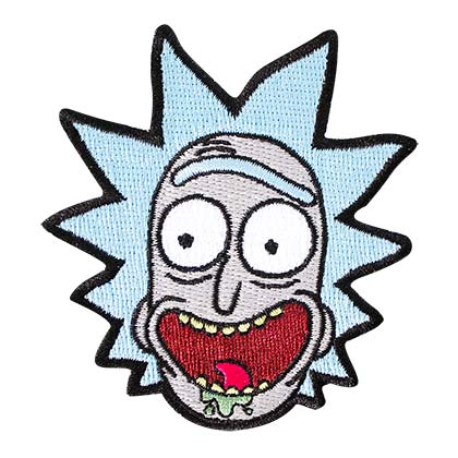 Rick And Morty Screaming Rick Patch
