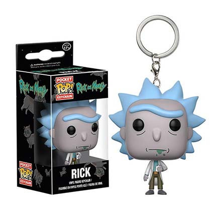 Rick And Morty Funko Pop Rick Keychain
