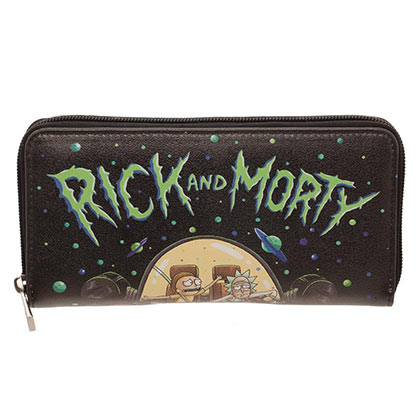 Rick And Morty Zip Around Wallet