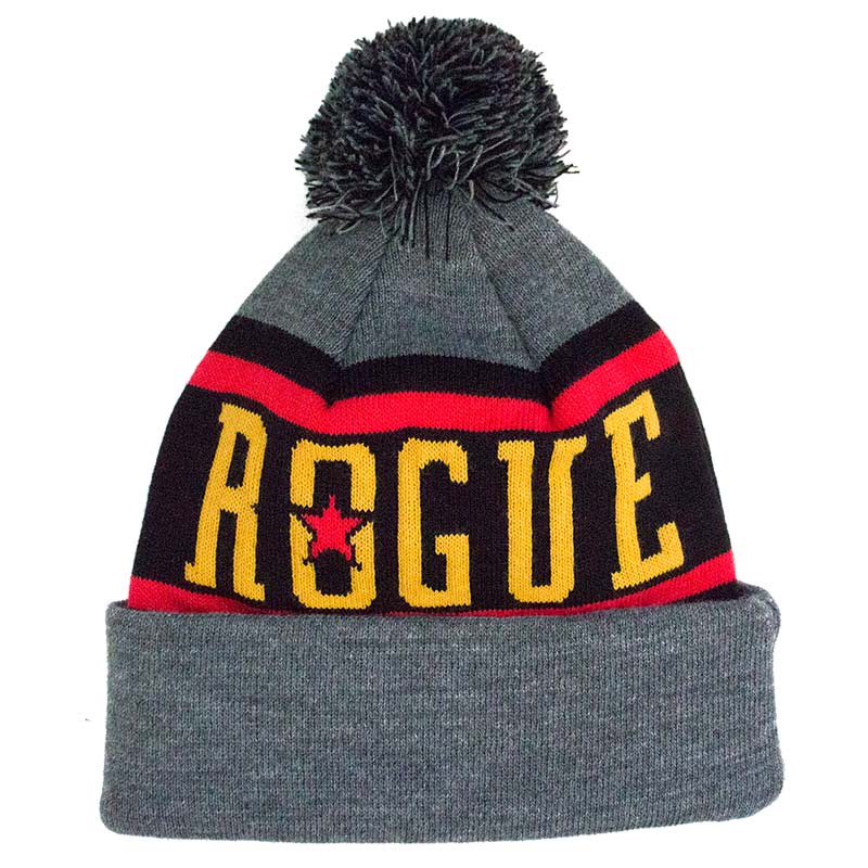 Rogue Ale Grey Pom Hat Rogue Ale Grey Pom Hat