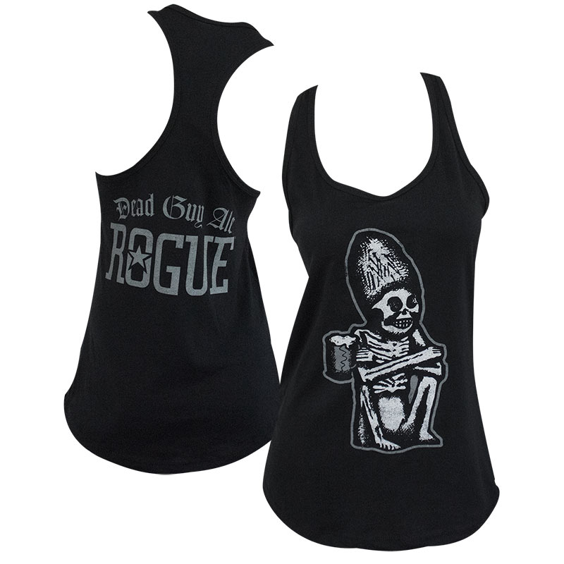 Dead Guy Black Racerback Women's Tank Top Dead Guy Black Racerback Women's Tank Top