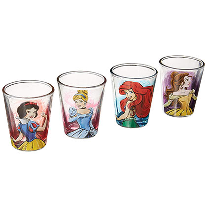 Disney Princess Shot Glass Set