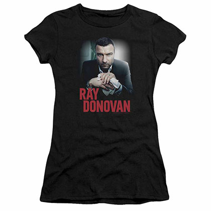 Ray Donovan Clean Hands Black Juniors T-Shirt