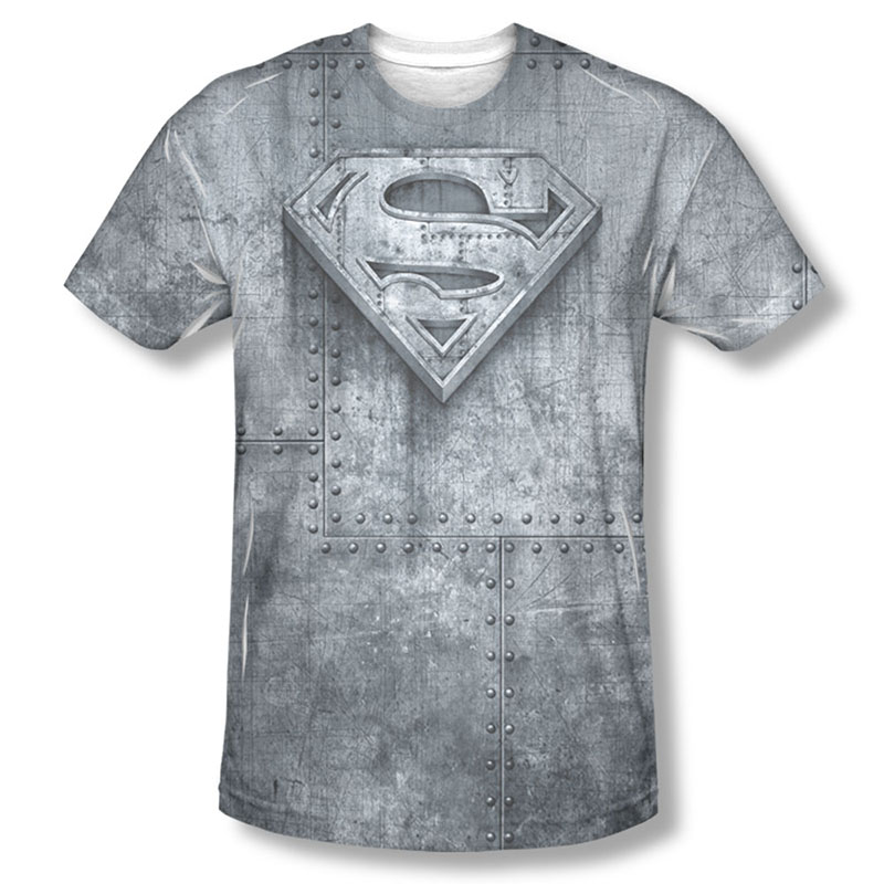 gray superman shirt