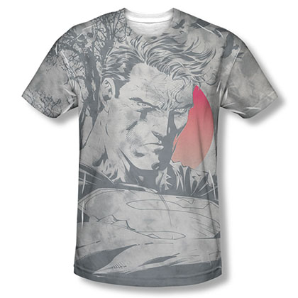 gray superman shirt