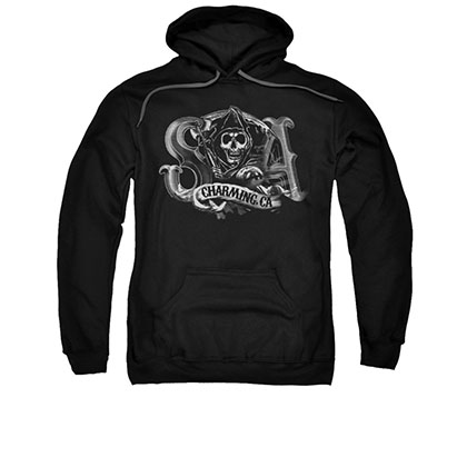 Sons Of Anarchy Charming CA Black Pullover Hoodie