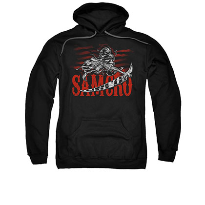 Sons Of Anarchy Acronym Black Pullover Hoodie