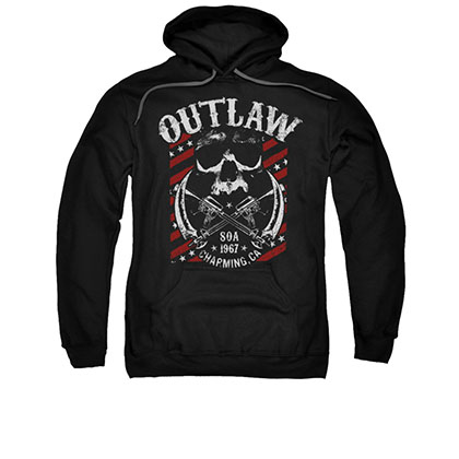 Sons Of Anarchy Outlaw Black Pullover Hoodie
