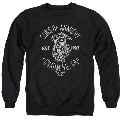 Sons Of Anarchy Charming CA Crewneck Sweatshirt