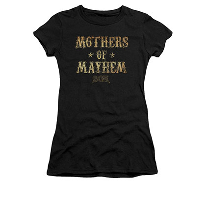 Sons Of Anarchy Mothers Of Mayhem Black Juniors T-Shirt