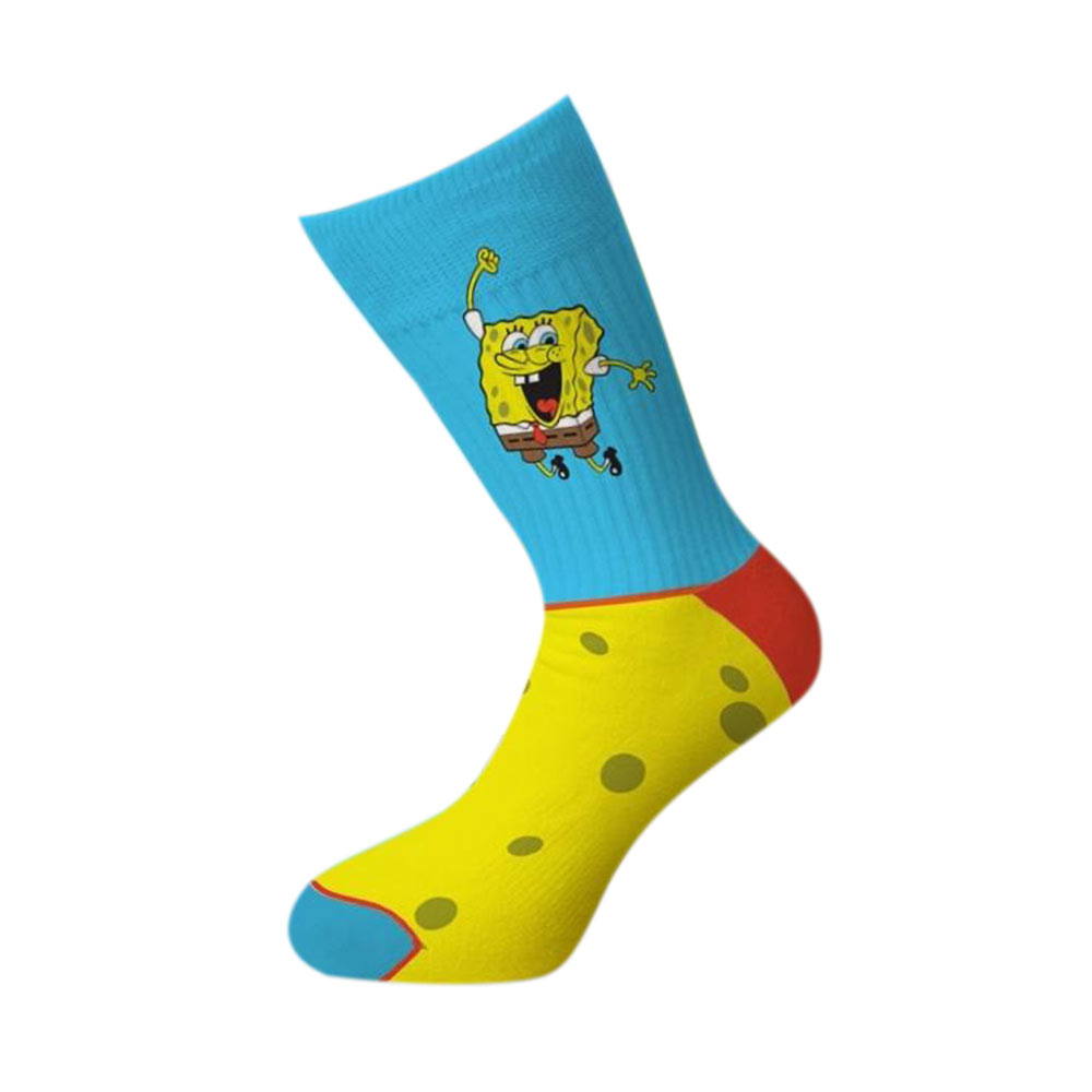 Spongebob Happy Crew Socks